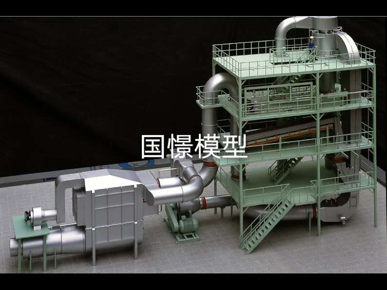武定县工业模型