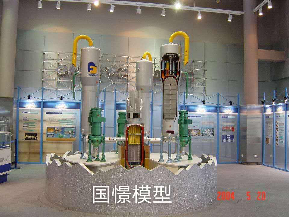 武定县工业模型